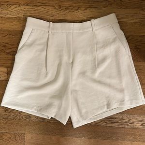 Abercrombie high rise tailored shorts, size M